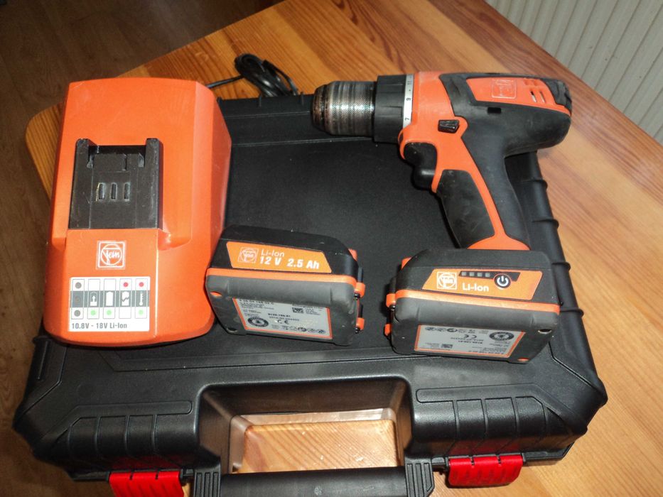 FEIN ABSU12 wiert-wkretarka 12 v 2xbat.12v 2.5 ah li-ony kpl.