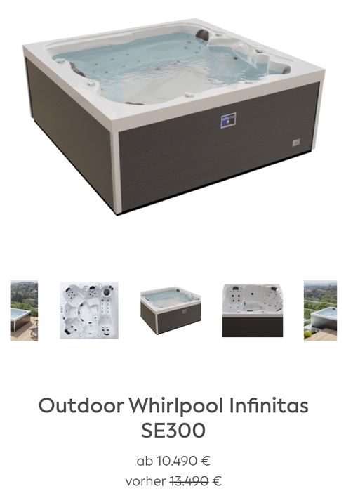 Jacuzzi ogrodowe Infinitas SE300 Made in Germany