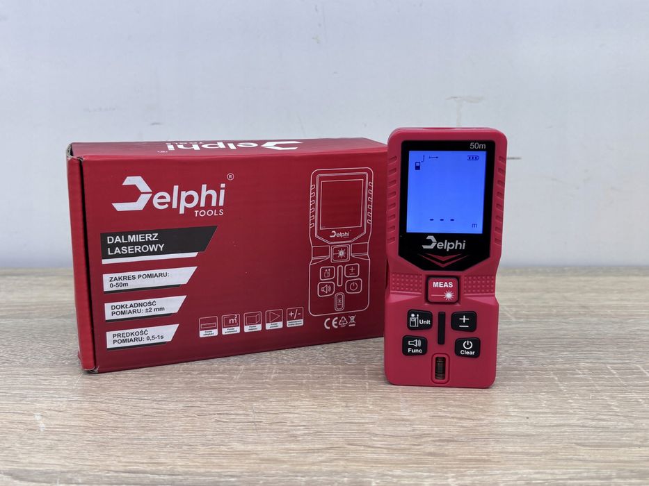 Dalmierz laserowy delphi tools 50 m
