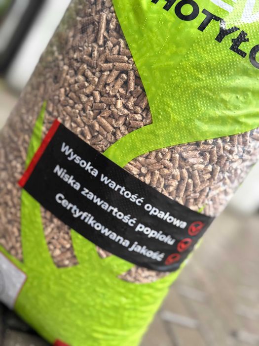 Polski Pellet drzewny z Chotyłowa sosnowy certyfikat paleta
