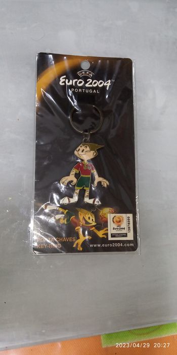 BAIXA DE PREÇO*** Porta-chaves Euro 2004