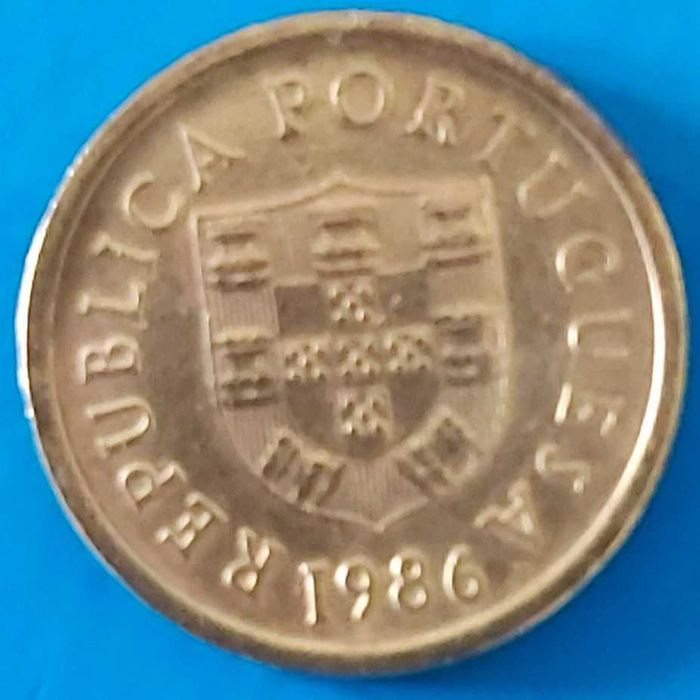 1$00 de 1986 Republica Portuguesa