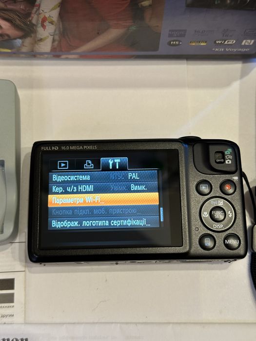 Canon Powershot SX600HS   WI-Fi. NFC