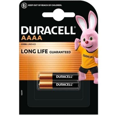 Лужна Батарейка Duracell, Energizer, Varta AAAA, 1.5 V, блістер 2шт