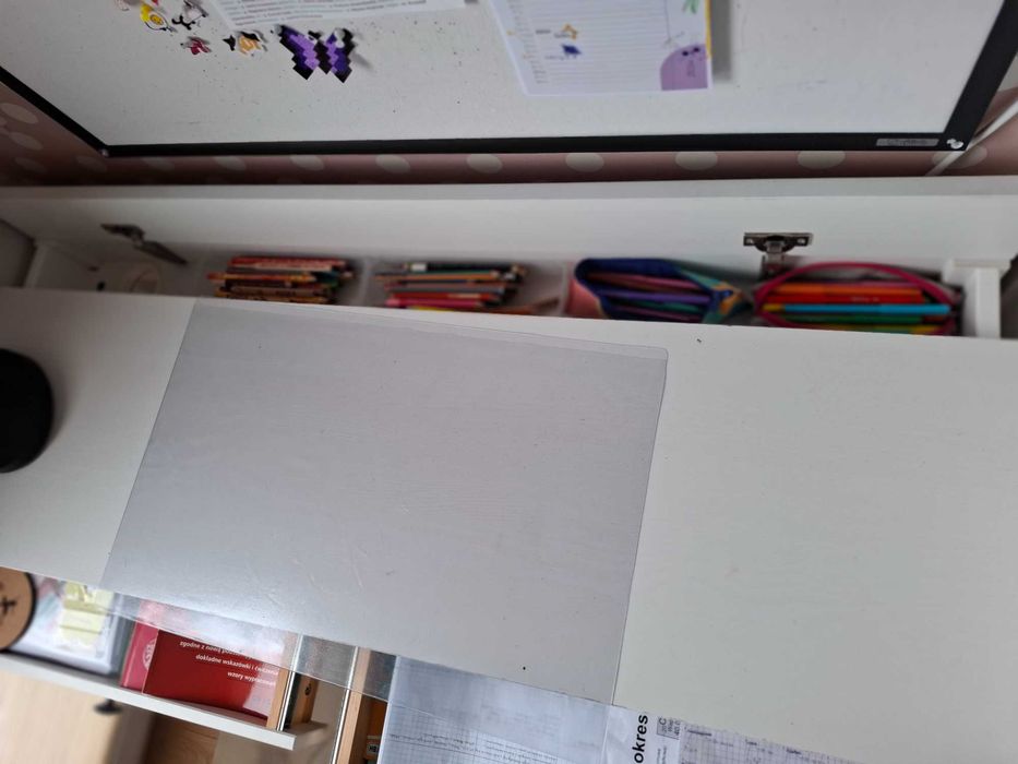 Biurko białe Hemnes