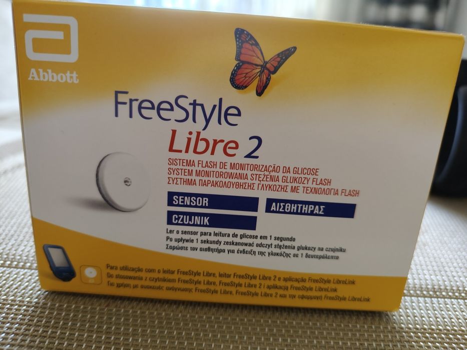 sensor pomiaru glukozy Freestyle Libre 2