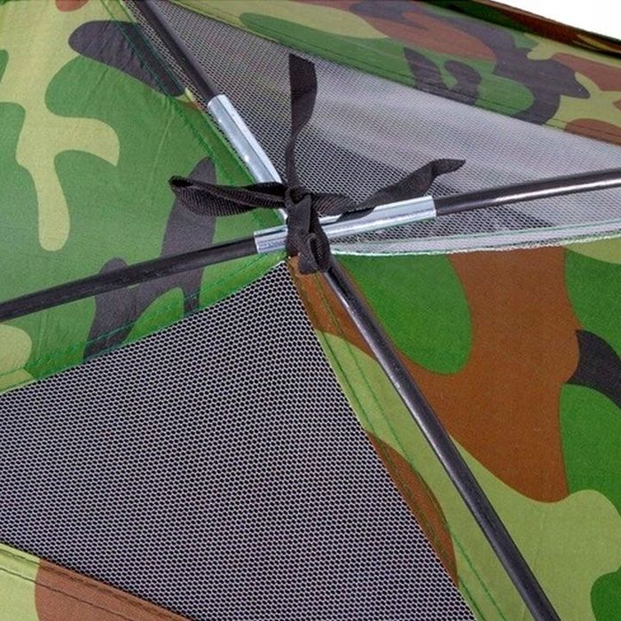 9w1 NAMIOT TURYSTYCZNY 2x1,5m Moro + Moskitiera WĘDKARSKI na lato