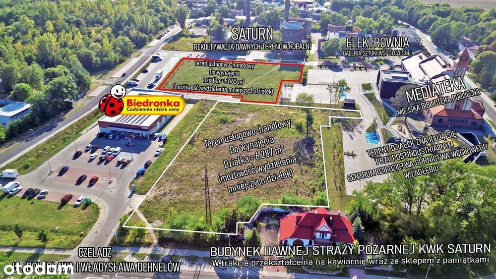 Teren Działka Plac Usługi Handel Punkt Sprzedaży Sklep Sieć Handlowa