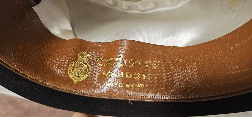 Christys' London męski kapelusz, melonik rozmiar 57
