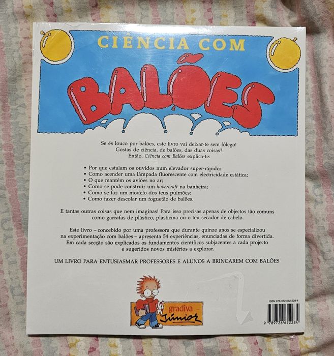 Livro Ciência com balões