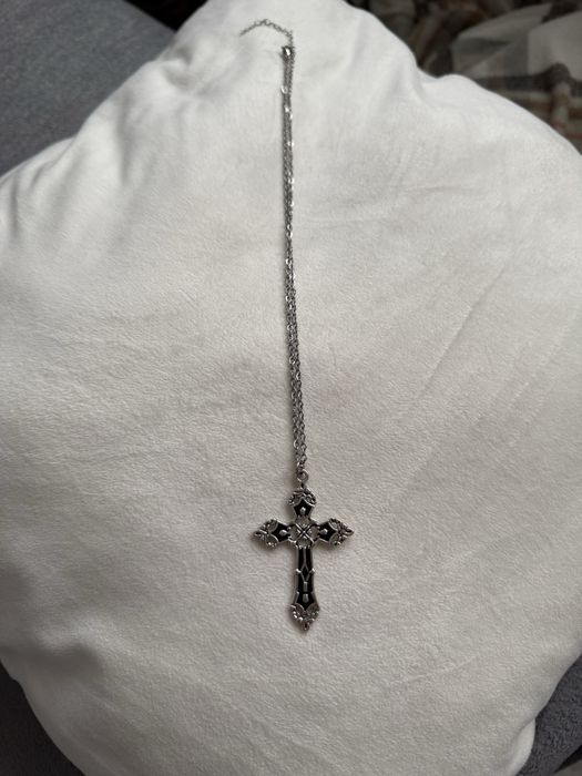 Nowy naszyjnik z krzyżem gotycki goth alternative