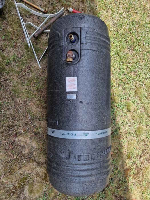 Zasobnik CWU Kospel 120l + grzałka kospel