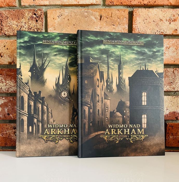 Gra paragrafowa: Widmo nad Arkham (Tom 1 i 2) – Stan jak nowy!