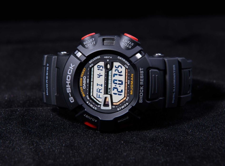 Протиударний годинник Casio G-Shock G-9000-1V Mudman новий оригінал