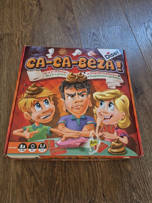 Jogo ca-ca-beza!, muito divertido, em optimo estado