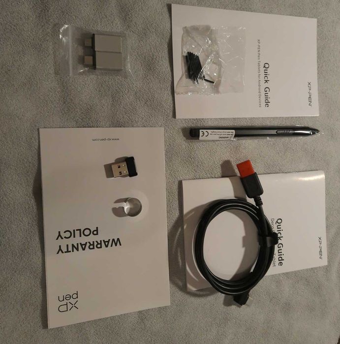 Графічний планшет XP Pen Deco MW +чохол +захисна поверхня