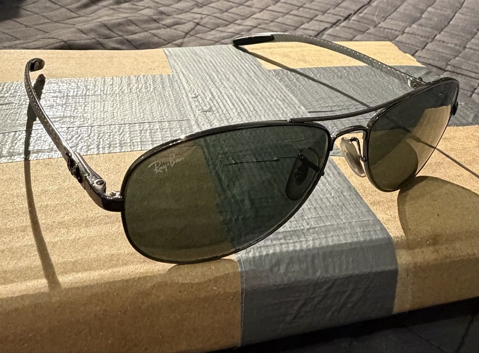 Okulary p. słoneczne Ray-Ban Aviator Classic (Carbon Fibre)