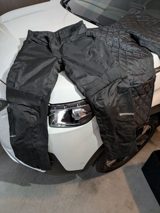 Calças impermeáveis motard com forro tamanho L