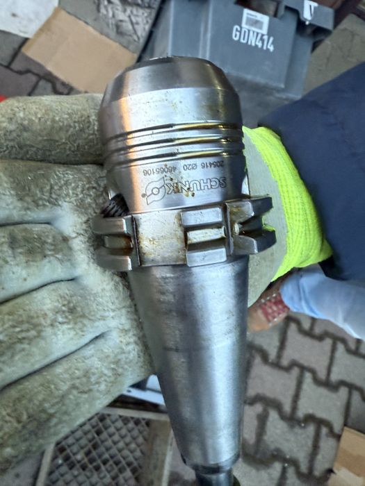 SCHUNK SK40 oprawka hydrauliczna precyzyjna CNC