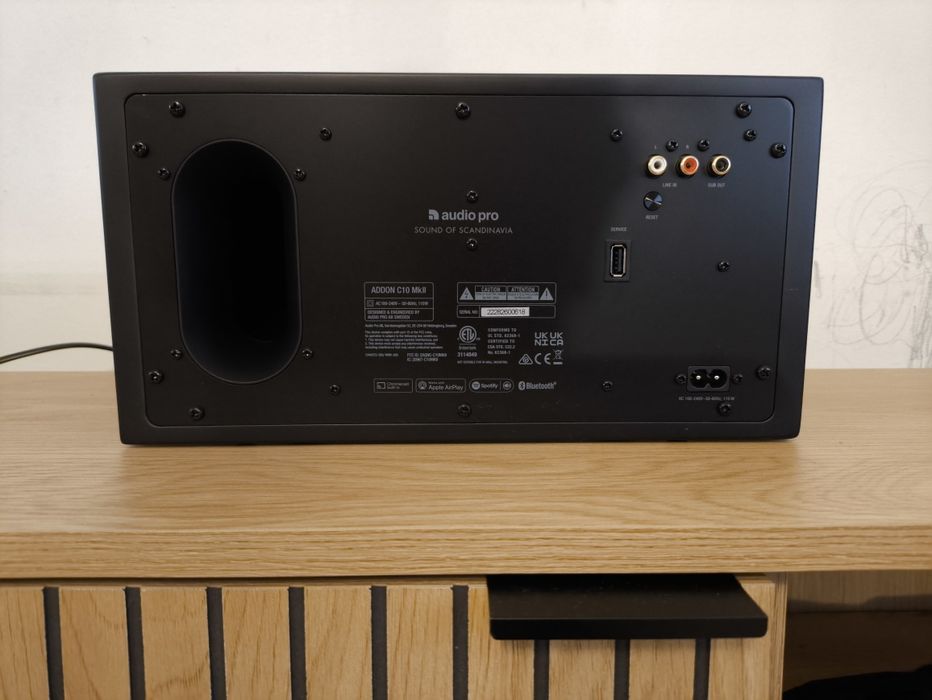 Głośniki Multiroom Audio Pro C10 mkii Black Para 2 szt. Stan Idealny