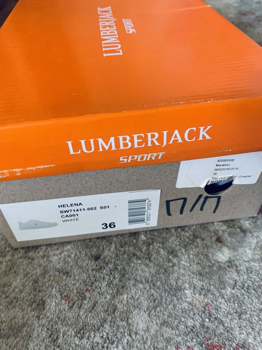 Кеди шкіряні кросівки Lumberjack 36 р