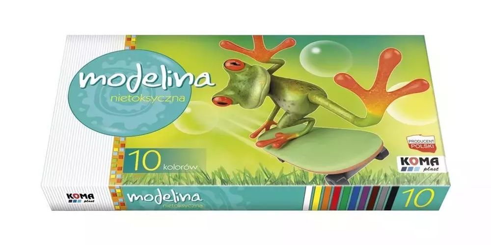 Modelina 10 kolorów. Nowy Produkt