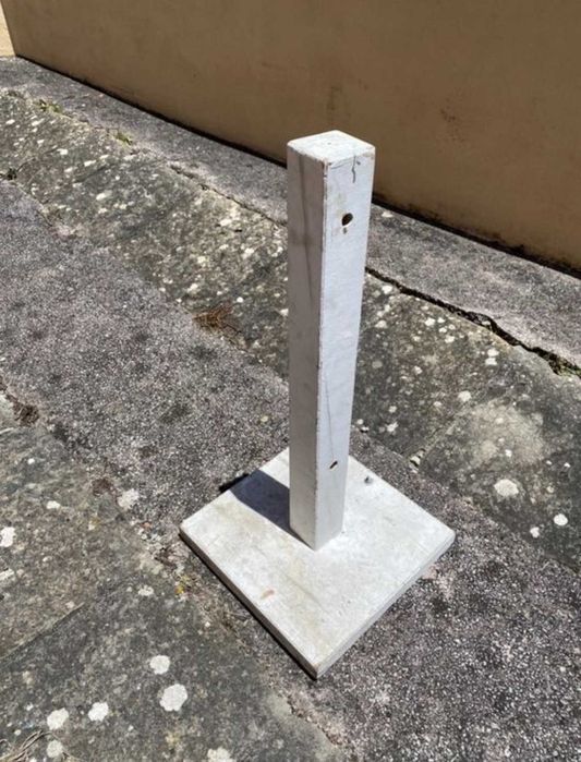 Suporte Poste de Madeira