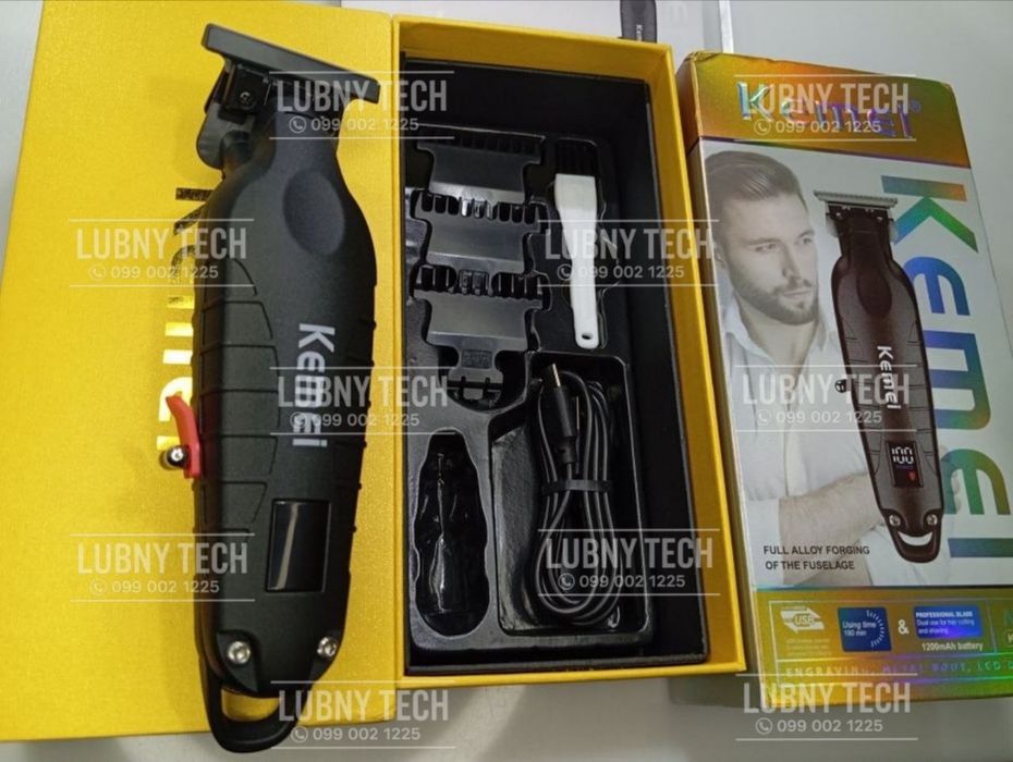 ПРОФЕСІЙНА Машинка для Стрижки Гоління ТРИММЕР KEMEI KM-2293 ‼️