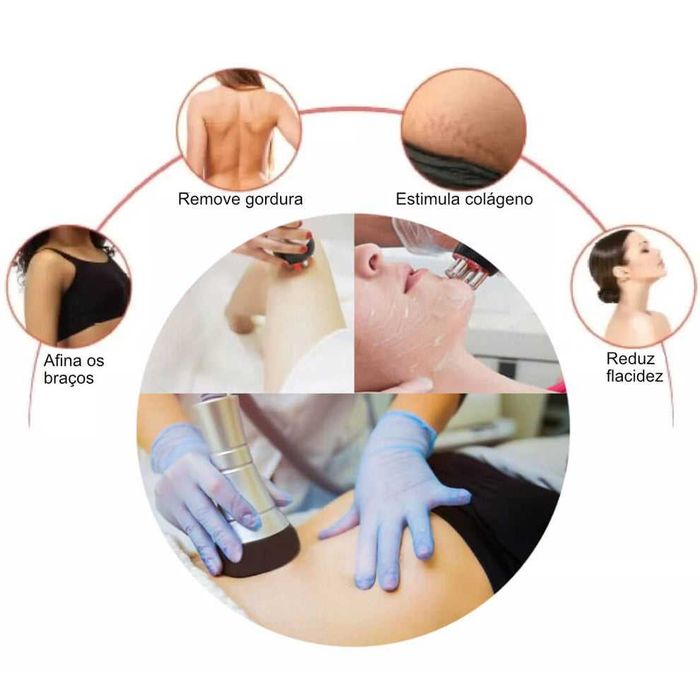 Aparelho Lipocavitação Ultrassom e Radiofrequência LW-101 Tela Touch Screen - Baixa de Preço