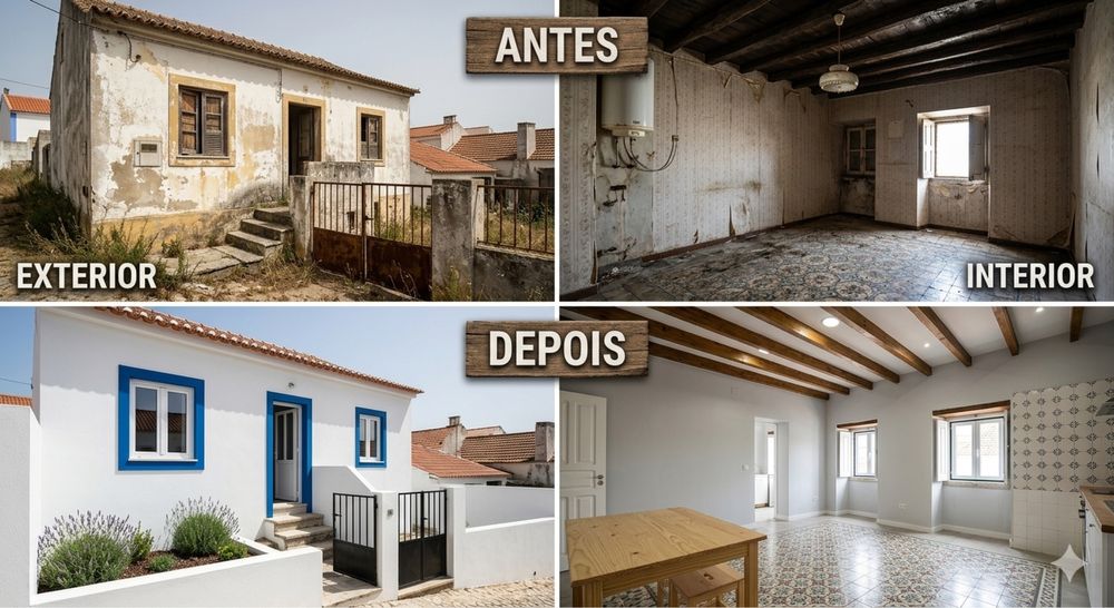 Pinturas / Obras / Remodelações em Cascais / Sintra / Lisboa