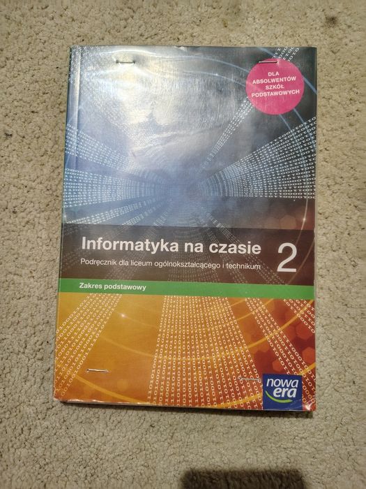 Informatyka na czasie 2 podręcznik Nowa Era