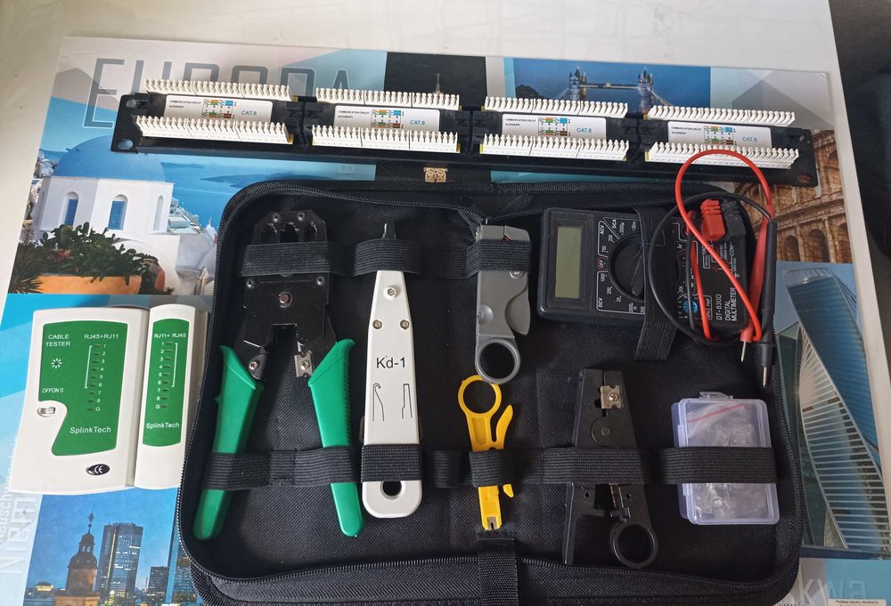 Zestaw informatyka Patch panel