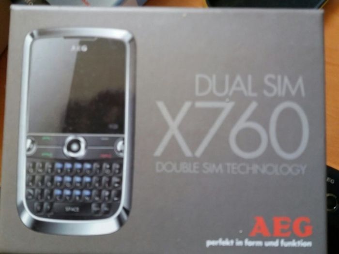 AEG X760 Dual-SIM Mobile Phone64729953294721122