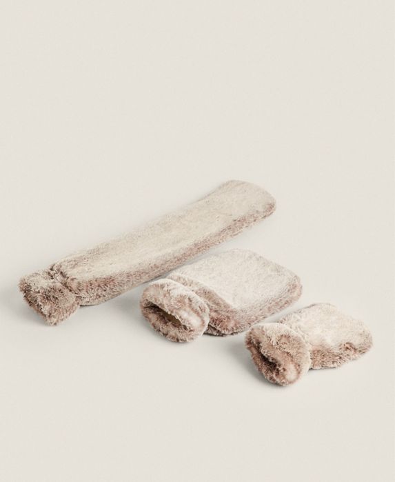 Saco Grande De Água Quente Pelo Sintético Zara Home NOVO