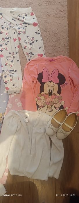 MEGA Paka ubranek dla dziewczynki 122/128