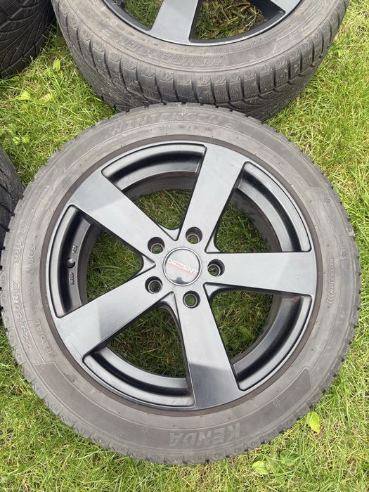 Koła/Felgi zimowe DEZENT 17” 5x120 + opony Kenda Wintergen 2 2023r
