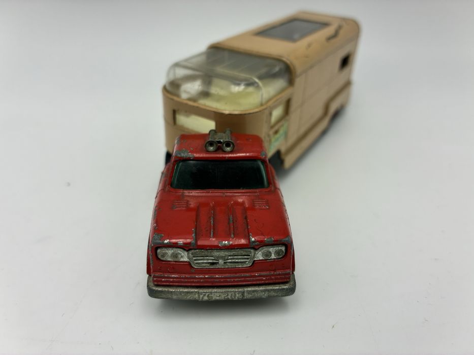 Matchbox Kingsize Dodge Tractor And Ascot Stables Horse Van K-18