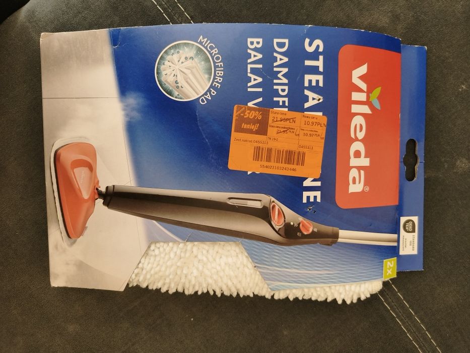 Vileda wkład do mopa parowego 2 sztuki