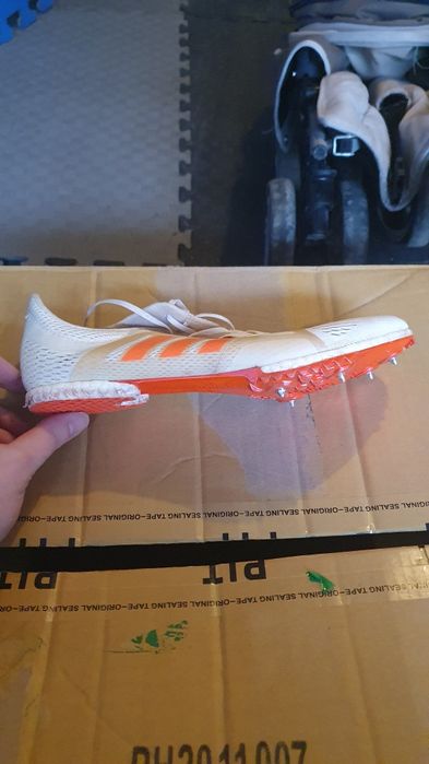 Bicos Adidas Adizero MD White Solar nr42