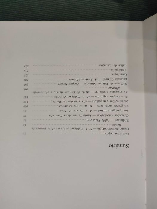 Cem Anos de Antropologia em Coimbra 1885/1985