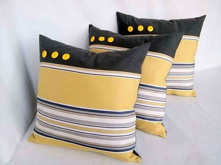 Комплект декоративних подушок 40×40,3шт