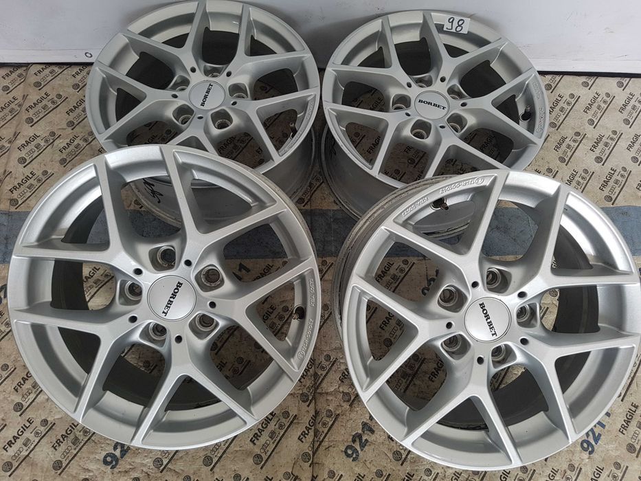 Felgi alu Borbet BMW 1 BMW E36 E90  5x120  7jx16 ET 31