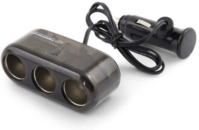 Rozdzielacz gniazdka zapalniczki samochodowej  Esperanza EZ126