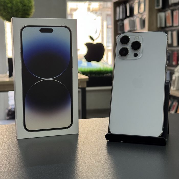 Фізична сім - iPhone 14 Pro Max silver 256 GB Магазин / Гарантія