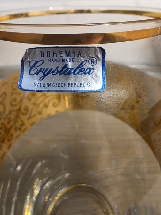 Vaso em Cyristal de Bohème nunca utilizado