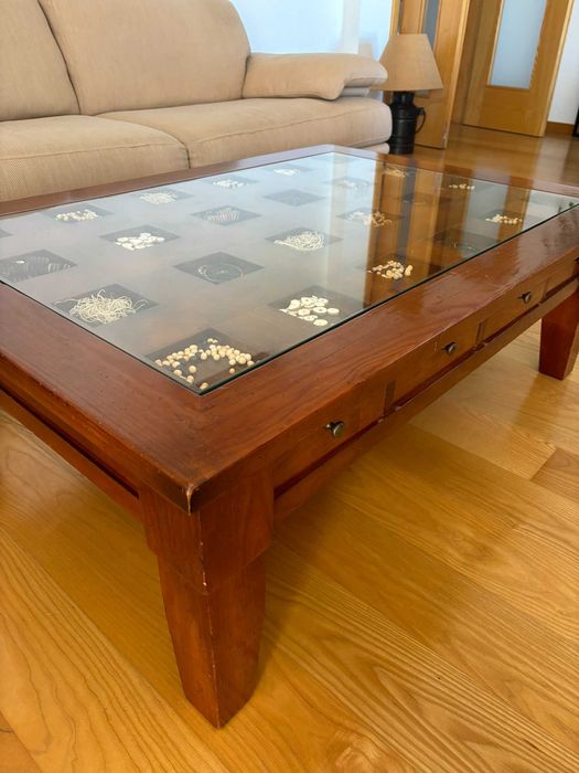 Solid Cherry Rectangular Living Room Table64730094202241127