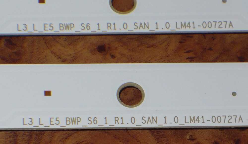 Listwy LED LM41_00727A - Podświetlenie matrycy Sony KD-55XG8096