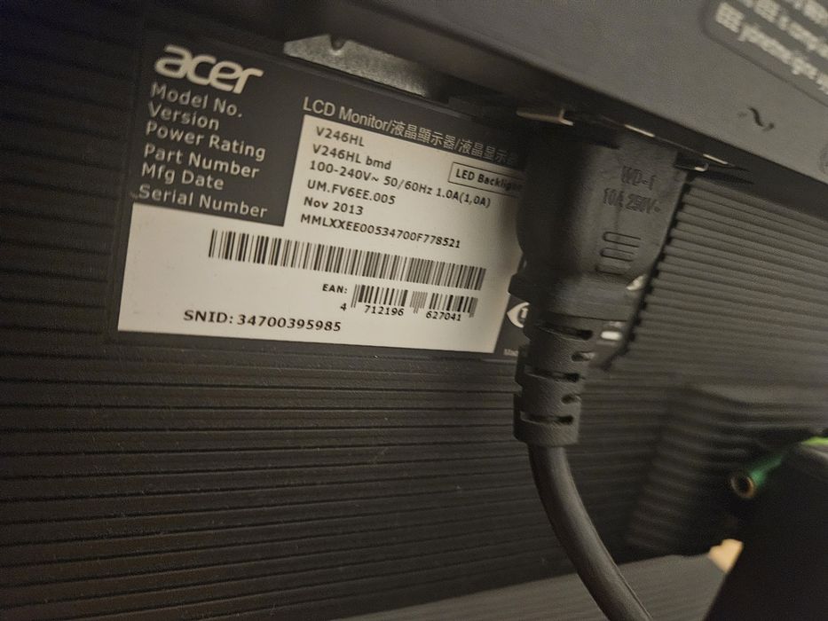 Monitor Acer lcd