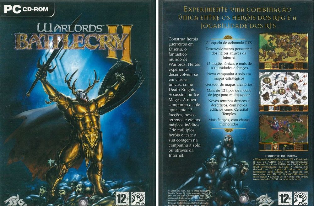 Grande sortido de jogos para PC em CD-ROM e DVD-ROM