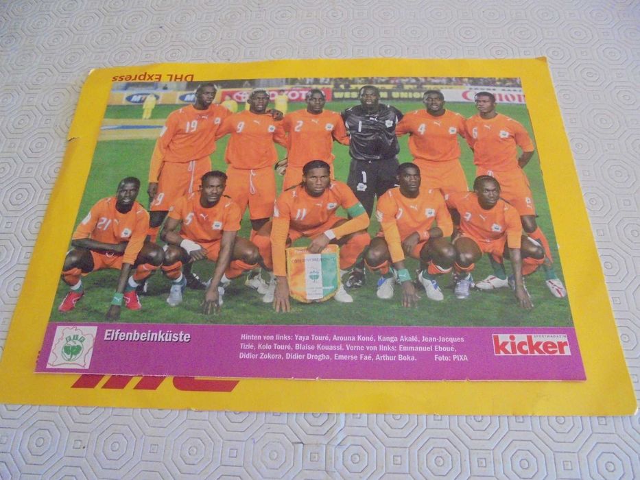 Posters (21X30) de Seleções de Futebol no Mundial de 2006 na Alemanha